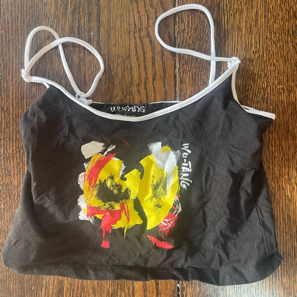Wu Tang Black Graphic Top